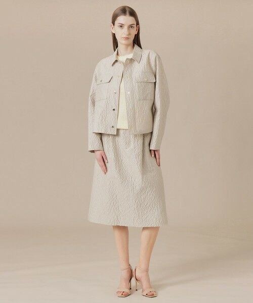 MACKINTOSH LONDON / マッキントッシュ ロンドン  ロング・マキシ丈スカート | 【婦人画報掲載】ブークレージャカードスカート | 詳細1