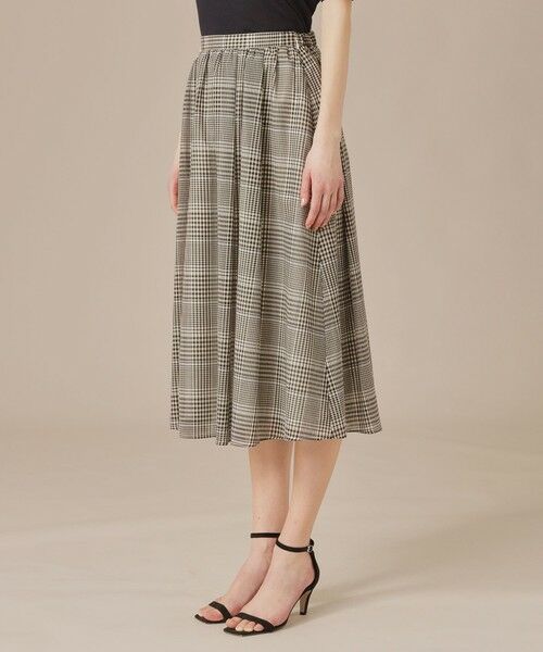 MACKINTOSH LONDON / マッキントッシュ ロンドン  ロング・マキシ丈スカート | ウォッシャブルシアーウールスカート | 詳細4