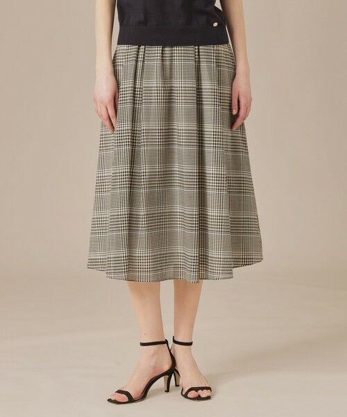MACKINTOSH LONDON/マッキントッシュ ロンドン ウォッシャブルシアーウールスカート ベージュ 36 MACKINTOSH LONDON/マッキントッシュ ロンドン ウォッシャブルシアーウールスカート ベージュ 36