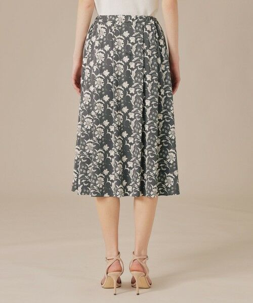 MACKINTOSH LONDON / マッキントッシュ ロンドン  ロング・マキシ丈スカート | 【BIBURY FLOWER】トーナルバイブリーフラワージャージスカート | 詳細5