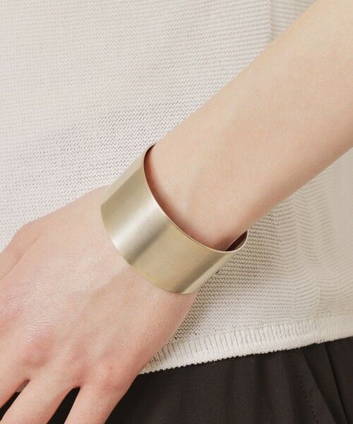 MACKINTOSH LONDON/マッキントッシュ ロンドン 【婦人画報掲載】メタルバングル ゴールド X MACKINTOSH LONDON/マッキントッシュ ロンドン 【婦人画報掲載】メタルバングル ゴールド X