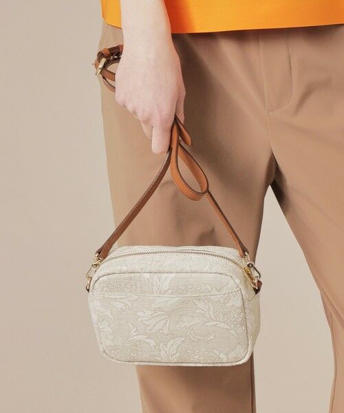 MACKINTOSH LONDON / マッキントッシュ ロンドン  メッセンジャーバッグ・ウエストポーチ | 【WEB限定】【BIBURY FLOWER】バイブリージャカードミニショルダー | 詳細1