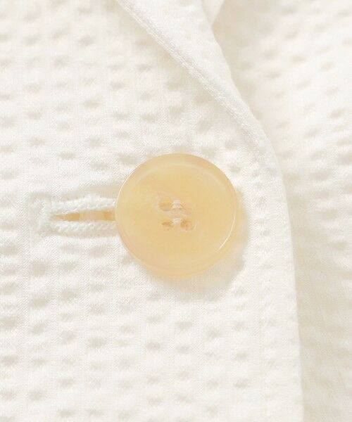 MACKINTOSH LONDON / マッキントッシュ ロンドン ノーカラージャケット | ストレッチサッカージャケット | 詳細9