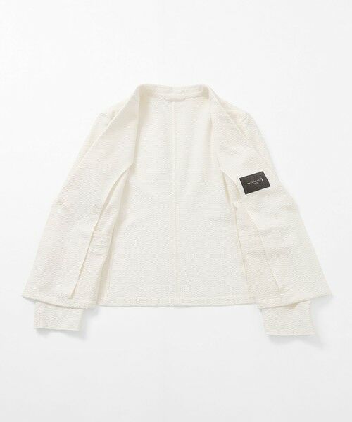 MACKINTOSH LONDON / マッキントッシュ ロンドン ノーカラージャケット | ストレッチサッカージャケット | 詳細10