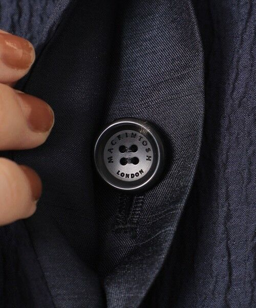 MACKINTOSH LONDON / マッキントッシュ ロンドン  ノーカラージャケット | 【WEB・一部店舗限定】シアークレープジャケット | 詳細6