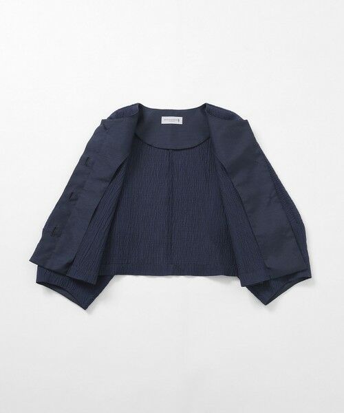 MACKINTOSH LONDON / マッキントッシュ ロンドン  ノーカラージャケット | 【WEB・一部店舗限定】シアークレープジャケット | 詳細7