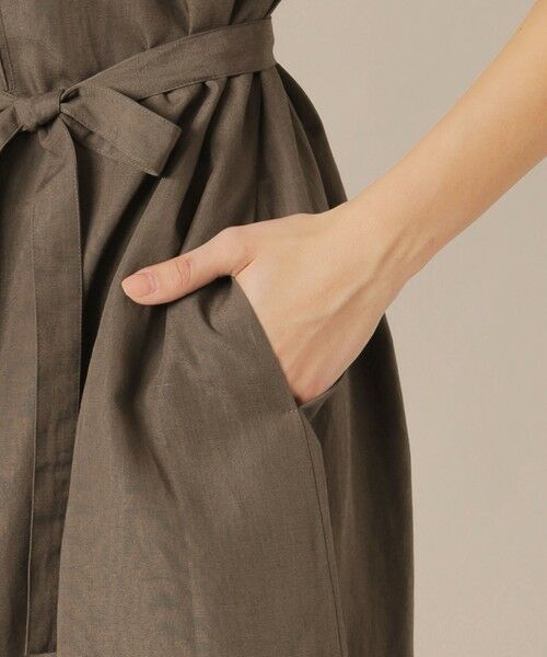 MACKINTOSH LONDON / マッキントッシュ ロンドン  ロング・マキシ丈ワンピース | ライトナチュラルタンブラーワンピース | 詳細8