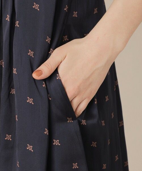 MACKINTOSH LONDON / マッキントッシュ ロンドン  ロング・マキシ丈ワンピース | Mドットプリントワンピース | 詳細6