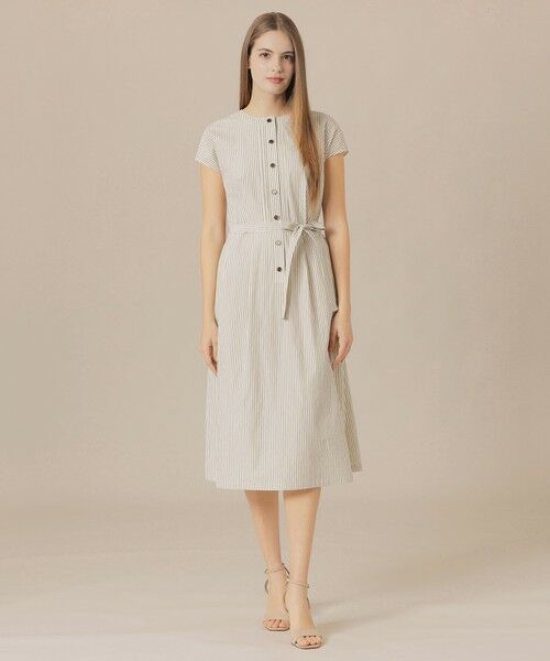 MACKINTOSH LONDON / マッキントッシュ ロンドン  ロング・マキシ丈ワンピース | ハイカウントエンザイムワンピース | 詳細1