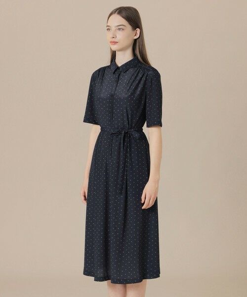 MACKINTOSH LONDON / マッキントッシュ ロンドン ロング・マキシ丈ワンピース | 【WEB・一部店舗限定】アスタープリントジャージワンピース | 詳細6