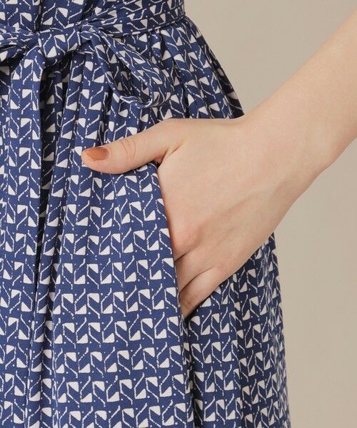 MACKINTOSH LONDON / マッキントッシュ ロンドン  ロング・マキシ丈ワンピース | 【WEB・一部店舗限定】レードルプリントワンピース | 詳細7