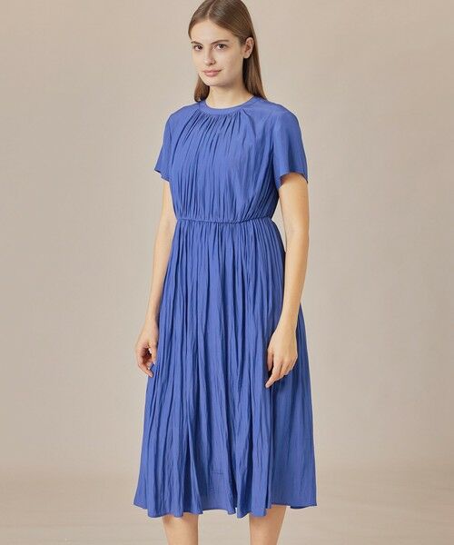 MACKINTOSH LONDON / マッキントッシュ ロンドン ロング・マキシ丈ワンピース | 【WEB・一部店舗限定】メモリータンブラーワンピース(ブルー5)