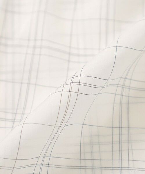 MACKINTOSH LONDON / マッキントッシュ ロンドン  シャツ・ブラウス | 【WEB・一部店舗限定】シアーチェックブラウス | 詳細8