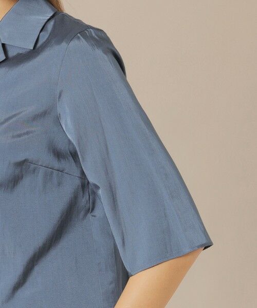 MACKINTOSH LONDON / マッキントッシュ ロンドン シャツ・ブラウス | シルキーサテンブラウス | 詳細6