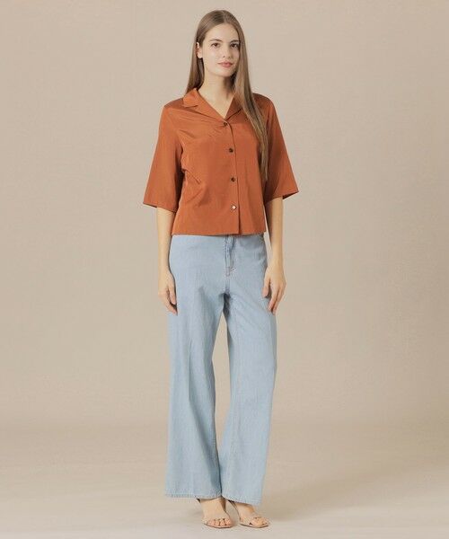 MACKINTOSH LONDON / マッキントッシュ ロンドン シャツ・ブラウス | シルキーサテンブラウス | 詳細2