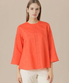 MACKINTOSH LONDON / マッキントッシュ ロンドン  シャツ・ブラウス | コットンラミーエンブロイダリーブラウス