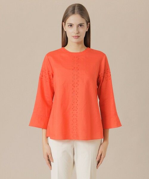 MACKINTOSH LONDON / マッキントッシュ ロンドン  シャツ・ブラウス | コットンラミーエンブロイダリーブラウス | 詳細5