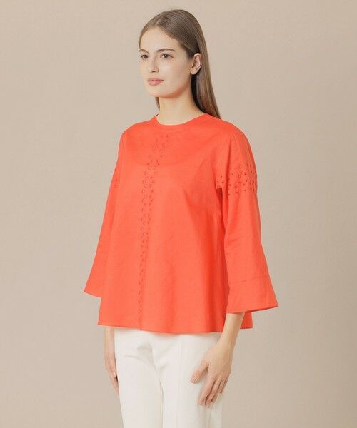 MACKINTOSH LONDON / マッキントッシュ ロンドン  シャツ・ブラウス | コットンラミーエンブロイダリーブラウス | 詳細6