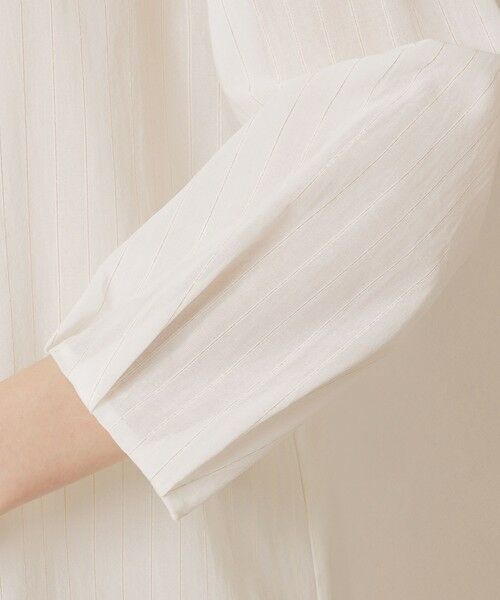 MACKINTOSH LONDON / マッキントッシュ ロンドン  シャツ・ブラウス | 【WEB・一部店舗限定】シアーストライプブラウス | 詳細5