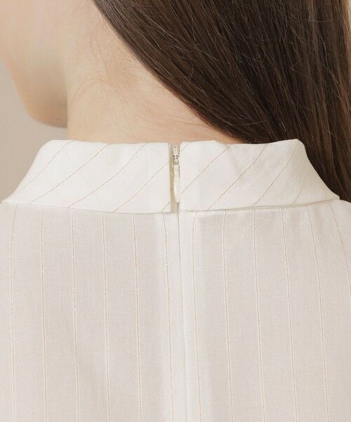 MACKINTOSH LONDON / マッキントッシュ ロンドン  シャツ・ブラウス | 【WEB・一部店舗限定】シアーストライプブラウス | 詳細6