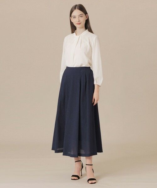 MACKINTOSH LONDON / マッキントッシュ ロンドン  シャツ・ブラウス | 【WEB・一部店舗限定】シアーストライプブラウス | 詳細1