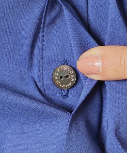 MACKINTOSH LONDON / マッキントッシュ ロンドン  シャツ・ブラウス | コットンナイロンストレッチブラウス | 詳細8