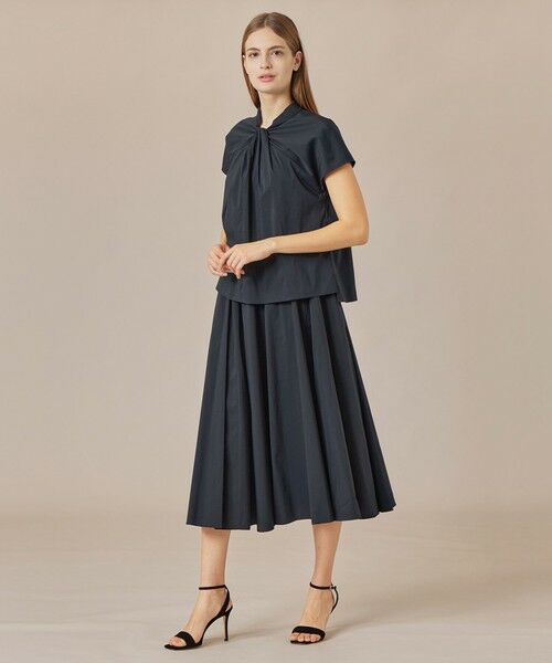 MACKINTOSH LONDON / マッキントッシュ ロンドン  シャツ・ブラウス | 【WEB・一部店舗限定】コットンナイロンストレッチブラウス | 詳細1