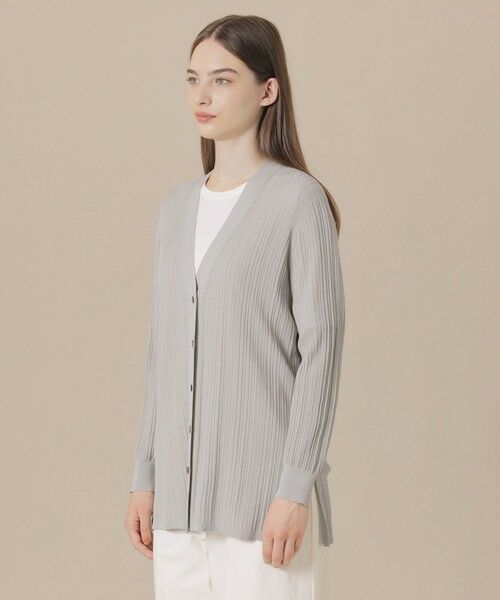 MACKINTOSH LONDON / マッキントッシュ ロンドン  ニット・セーター | シアーコットンニットカーディガン | 詳細5