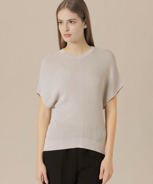 MACKINTOSH LONDON/マッキントッシュ ロンドン ドライレーヨンニットプルオーバー グレー系1 38 MACKINTOSH LONDON/マッキントッシュ ロンドン ドライレーヨンニットプルオーバー グレー系1 38