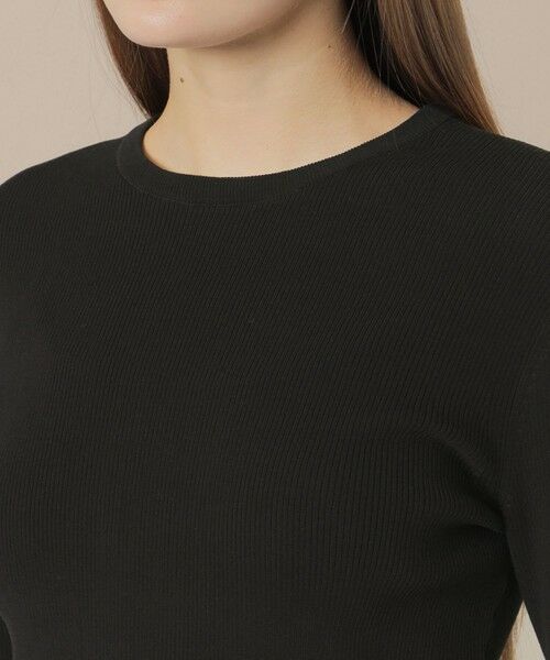 MACKINTOSH LONDON / マッキントッシュ ロンドン  ニット・セーター | レースカラーコンビニットプルオーバー | 詳細7