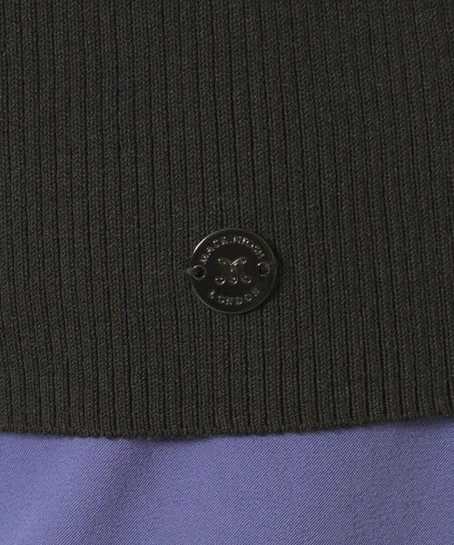 MACKINTOSH LONDON / マッキントッシュ ロンドン  ニット・セーター | レースカラーコンビニットプルオーバー | 詳細9