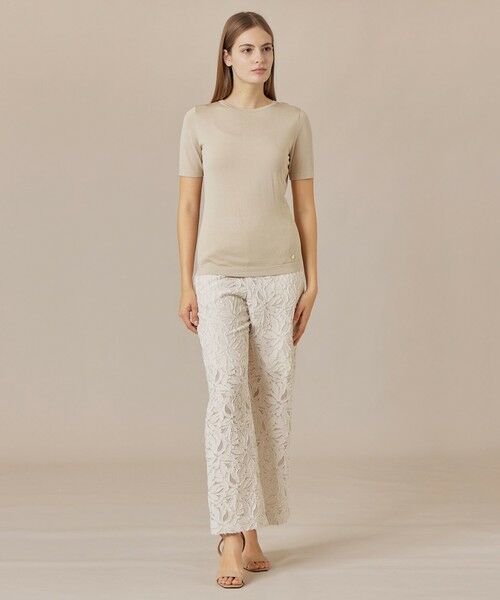 MACKINTOSH LONDON / マッキントッシュ ロンドン  ニット・セーター | 【WEB・一部店舗限定】レーヨンナイロンニットプルオーバー | 詳細3