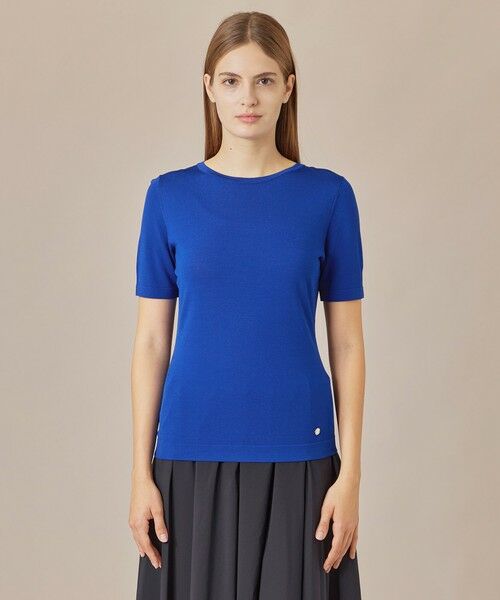 MACKINTOSH LONDON / マッキントッシュ ロンドン  ニット・セーター | 【WEB・一部店舗限定】レーヨンナイロンニットプルオーバー | 詳細4