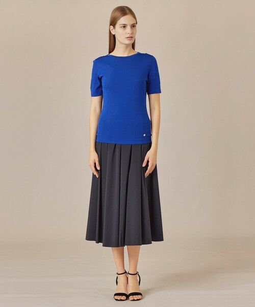 MACKINTOSH LONDON / マッキントッシュ ロンドン  ニット・セーター | 【WEB・一部店舗限定】レーヨンナイロンニットプルオーバー | 詳細1