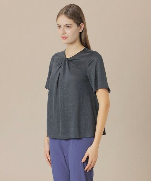 MACKINTOSH LONDON / マッキントッシュ ロンドン  カットソー | シルケットリネンプルオーバー | 詳細7