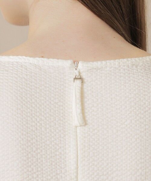 MACKINTOSH LONDON / マッキントッシュ ロンドン  カットソー | 【WEB・一部店舗限定】ストレッチサッカーストライプ半袖ブラウス | 詳細8