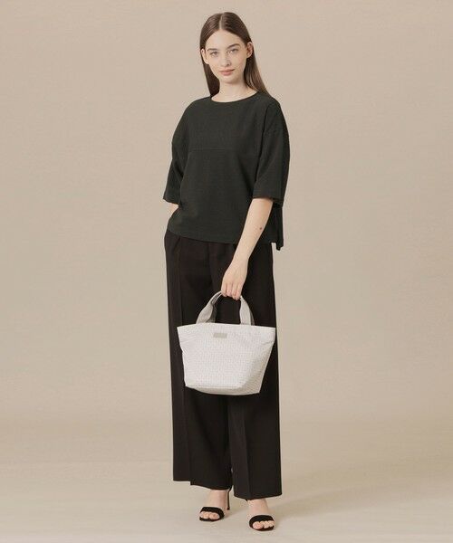 MACKINTOSH LONDON◆半袖ブラウス/38/ポリエステル/BLU/ストライプ/G5P31-174-22 レーヨンストライプブラウス(トップス)｜MACKINTOSH LONDON