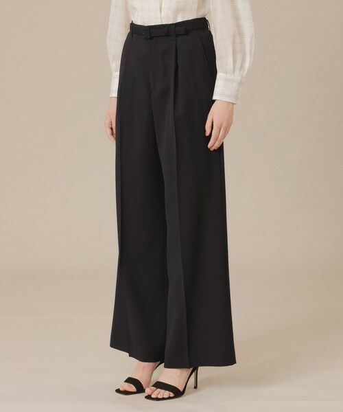 MACKINTOSH LONDON / マッキントッシュ ロンドン その他パンツ | 【WEB・一部店舗限定】ファインウールレーヨンハイウエストパンツ | 詳細4