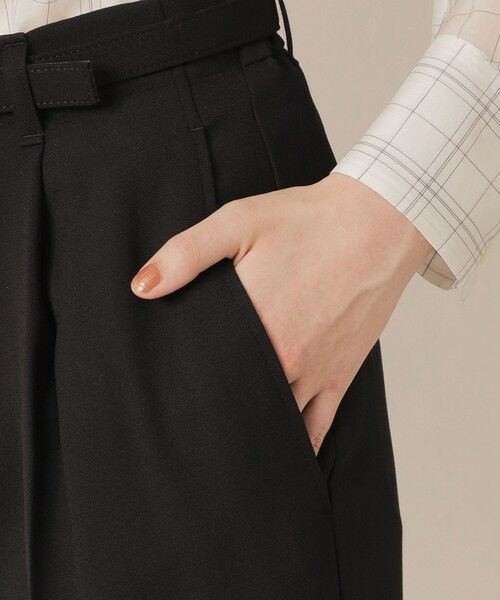 MACKINTOSH LONDON / マッキントッシュ ロンドン その他パンツ | 【WEB・一部店舗限定】ファインウールレーヨンハイウエストパンツ | 詳細6