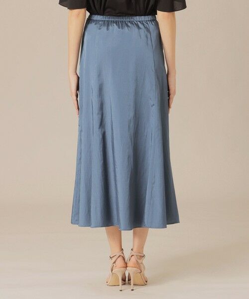 MACKINTOSH LONDON / マッキントッシュ ロンドン  ロング・マキシ丈スカート | シルキーサテンスカート | 詳細6