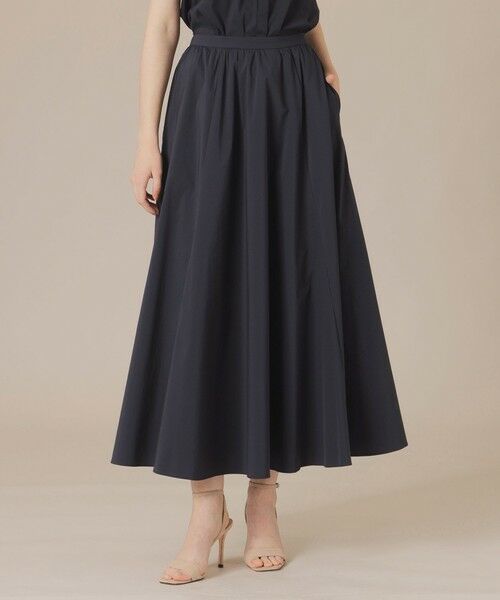 MACKINTOSH LONDON/マッキントッシュ ロンドン コットンナイロンストレッチスカート ネイビー 36 MACKINTOSH LONDON/マッキントッシュ ロンドン コットンナイロンストレッチスカート ネイビー 36