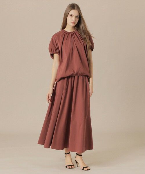 MACKINTOSH LONDON / マッキントッシュ ロンドン  ロング・マキシ丈スカート | コットンナイロンストレッチスカート | 詳細6