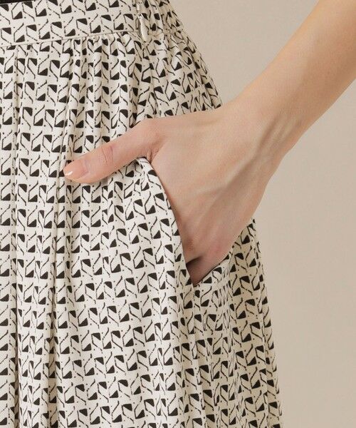 MACKINTOSH LONDON / マッキントッシュ ロンドン  ロング・マキシ丈スカート | 【WEB・一部店舗限定】レードルプリントスカート | 詳細6