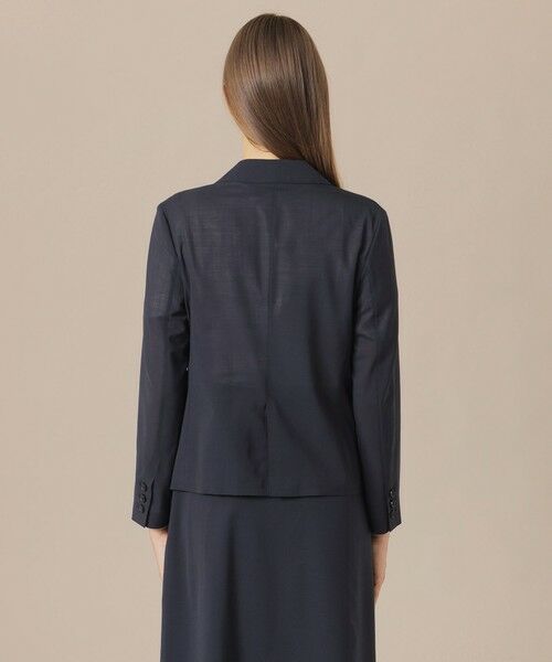 MACKINTOSH LONDON / マッキントッシュ ロンドン  ノーカラージャケット | ウォッシャブルウールブレンドジャケット | 詳細4