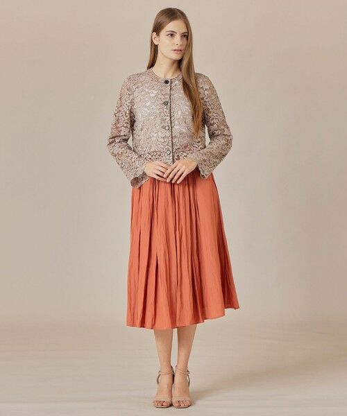 MACKINTOSH LONDON / マッキントッシュ ロンドン  ノーカラージャケット | ファインレースジャケット | 詳細2