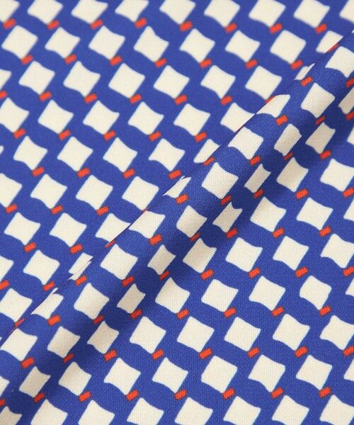 MACKINTOSH LONDON / マッキントッシュ ロンドン  ロング・マキシ丈ワンピース | チルトスクエアプリントワンピース | 詳細9