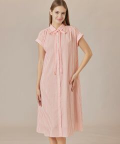 美品✨マッキントッシュロンドン ストライプシャツワンピース ゆったり M 極美品✨】マッキントッシュロンドン ストライプシャツ