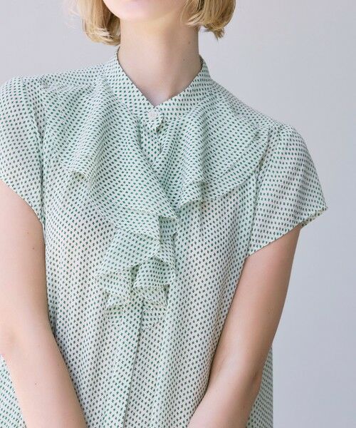 MACKINTOSH LONDON / マッキントッシュ ロンドン ロング・マキシ丈ワンピース | フラグメントプリントワンピース | 詳細5