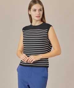 MACKINTOSH LONDON / マッキントッシュ ロンドン  ニット・セーター | ホールガーメントボーダープルオーバー