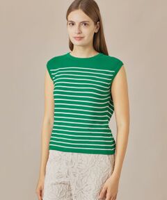 MACKINTOSH LONDON / マッキントッシュ ロンドン  ニット・セーター | ホールガーメントボーダープルオーバー